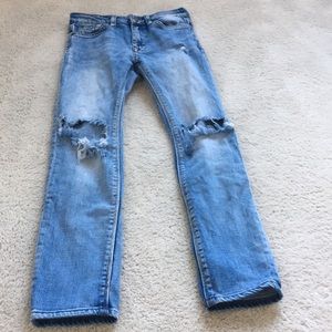 Ripped jeans